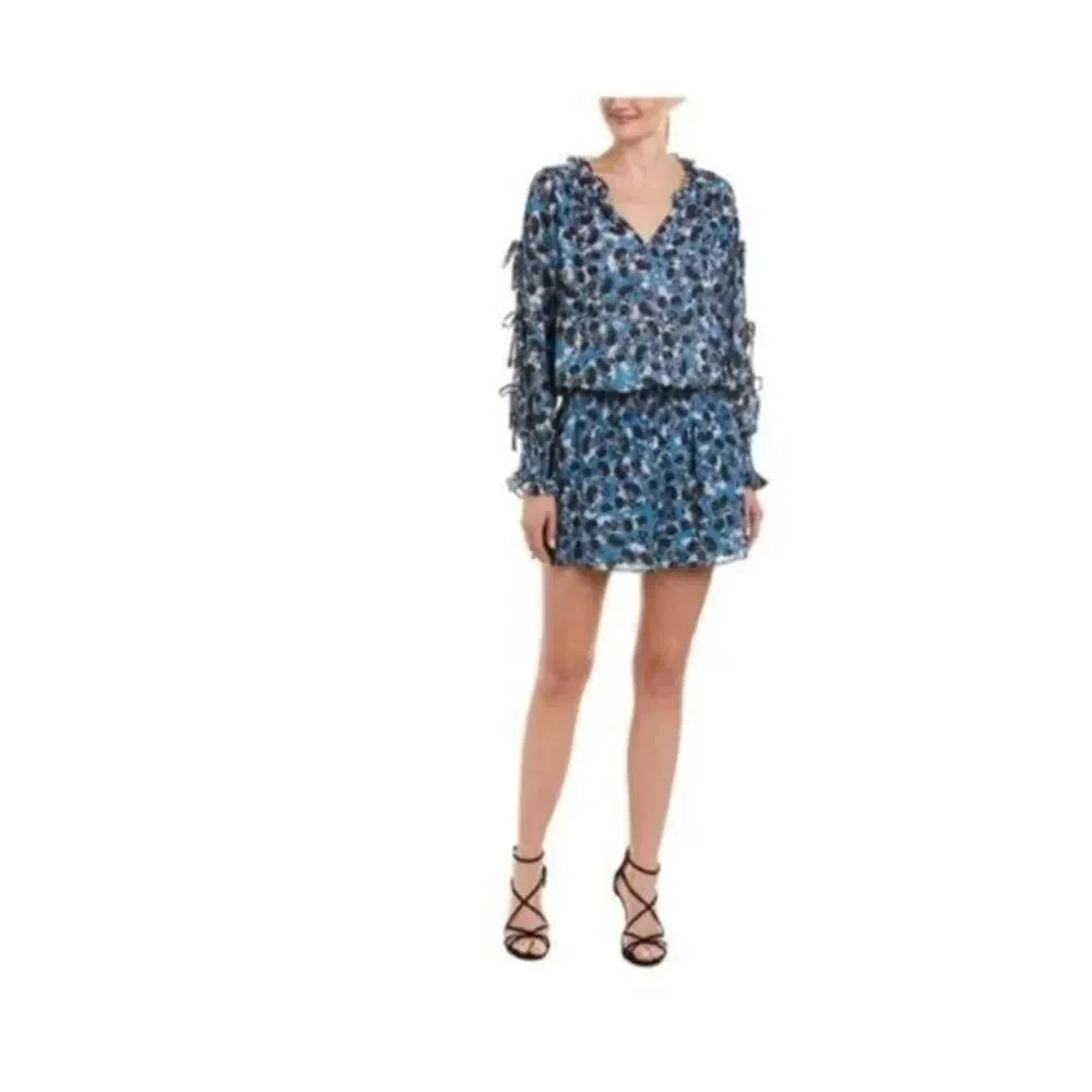 Parker Smocked Drop waist mini dress